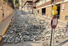 Comienzan las obras de repavimentación de la calle Joan Cantó de Alcoy y su entorno con fondos europeos