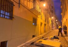 Un joven evita daños mayores al sofocar un incendio en una vivienda del casco urbano de Alcoy