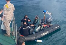 La Armada desactiva un proyectil de la Guerra Civil localizado bajo el mar frente a Dénia