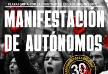 Los autónomos vuelven a las calles el 2 de marzo en una nueva movilización nacional