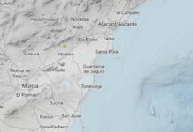 Albatera registra un seísmo de 1,8 grados de magnitud