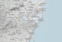 Orihuela registra un seísmo de 1,7 grados de magnitud