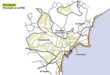 Alicante impulsa una vía litoral de 21 kilómetros