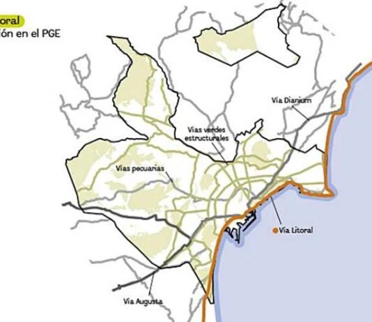Alicante impulsa una vía litoral de 21 kilómetros