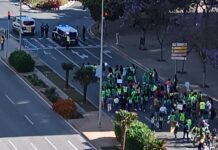 Alicante inicia la huelga del profesorado con una gran manifestación