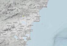 Elche registra un seísmo de 1,9 grados de magnitud
